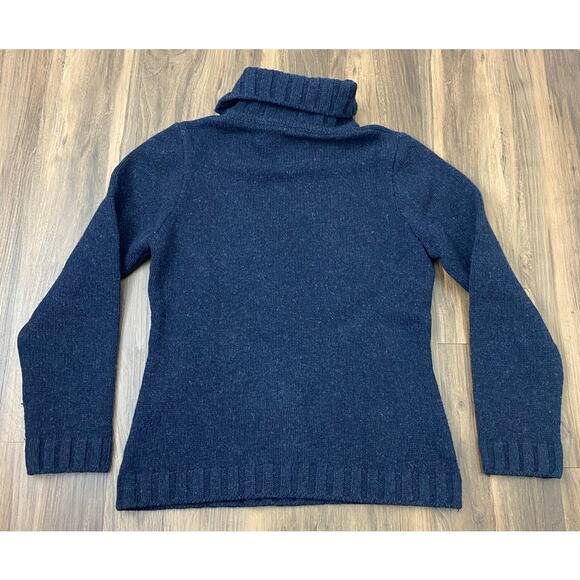 VTG Women Steffner Austria 1/4 zip snowflake Nordic style pullover sweater 36cm - Picture 3 of 5
